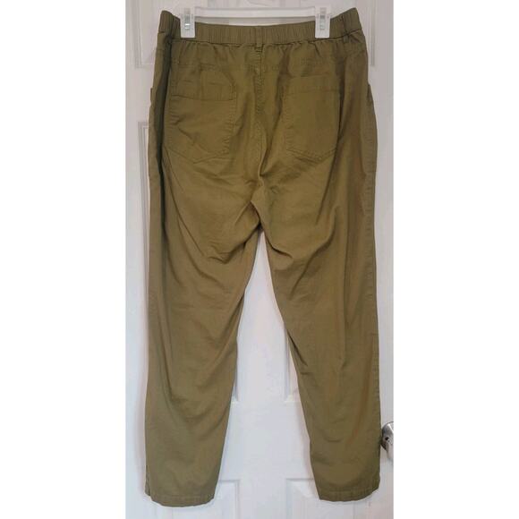 Pact Cargo Pants Womens Large Pull On Organic Cotton Blend - Picture 4 of 5